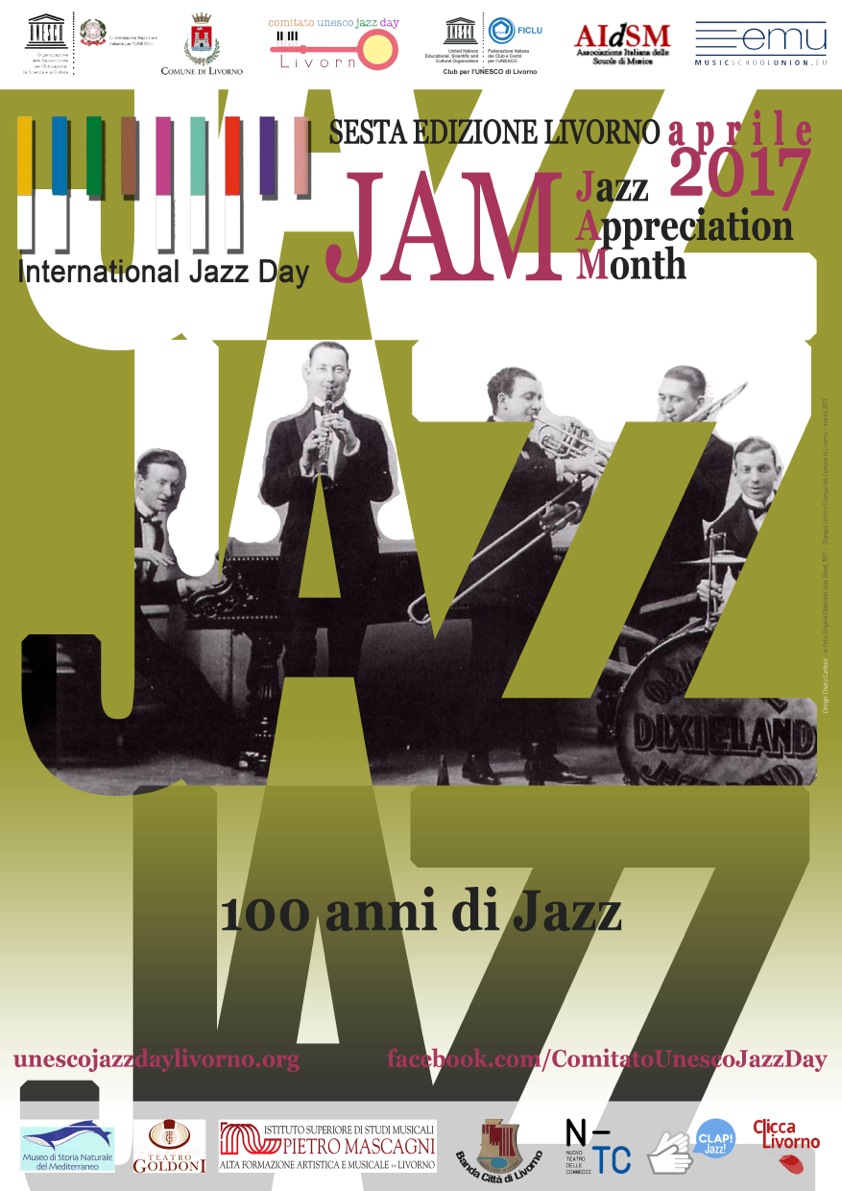 Jazz Appreciation Month UNESCO 2017 - CliccaLivorno